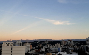 Tempo úmido e máxima prevista de 28°C em Criciúma nesta quarta-feira