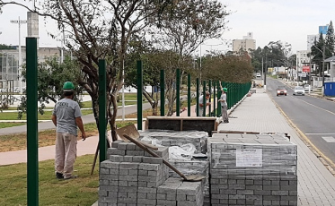 Obras seguem no Parque Centenário Altair Guidi (VÍDEO)