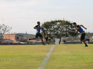 Treino físico na manhã desta sexta-feira (Foto: Celso da Luz / Criciúma EC)