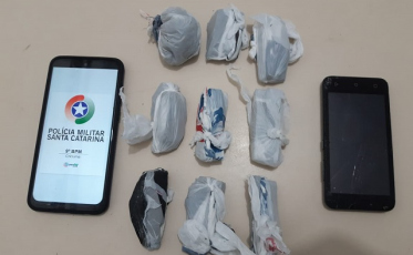 Homem é preso por tráfico de drogas em Criciúma
