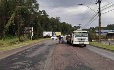 Tapa-buracos inicia pela Luiz Rosso