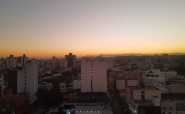 Fim de semana com chuva e termômetros marcando 0ºC