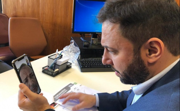 Daniel trata do Hospital do Rio Maina com ministro da Saúde