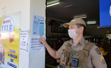 Primeira multa por não uso de máscara é aplicada em Criciúma