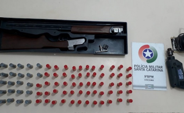 Homem é preso com arma de fogo e objetos furtados