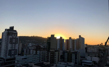 Uma das manhãs mais frias do ano no sul catarinense 