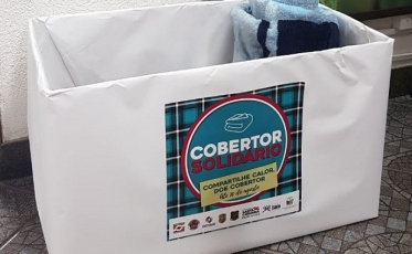 Cocal do Sul entra na campanha Cobertor Solidário
