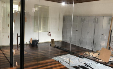 Espaço de reserva técnica do Museu do Imigrante em fase de conclusão 