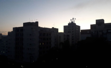 Chuva com trovoada antes do frio intenso desta semana 