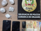 Três homens são presos por tráfico de drogas em Orleans