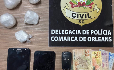 Três homens são presos por tráfico de drogas em Orleans