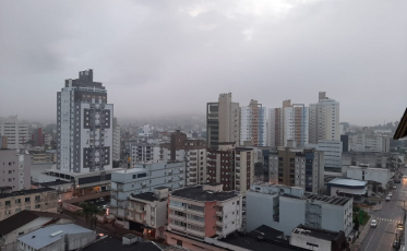 Mais um fim de semana chuvoso em Criciúma e região 