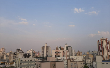 Temperatura alta para sábado, domingo chega frente fria