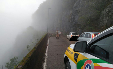Trânsito normalizado na Serra do Rio do Rastro