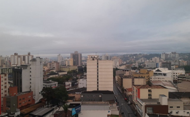 Alerta de chuva com trovoada na região