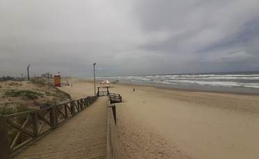 Passarela principal do Rincão está liberada