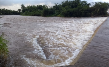 Volta a água no rio que abastece Turvo
