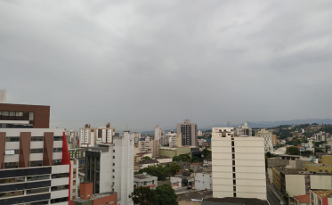 Tempo abafado em Criciúma nesta sexta-feira