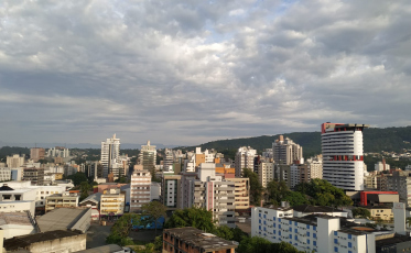 Sul catarinense terá chuvas até a próxima terça-feira