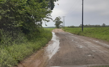 Região do Case continua sem pavimentação e com problemas de iluminação