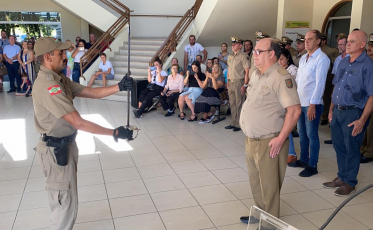 9º BPM promove oficiais e praças de Içara