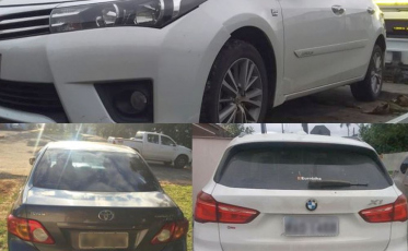 Dois homens são presos acusados de roubo a carros de luxo em Criciúma