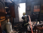 Residência é atingida por incêndio em Içara