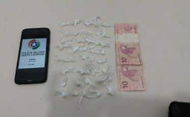 Homem é preso por tráfico de drogas no Tereza Cristina