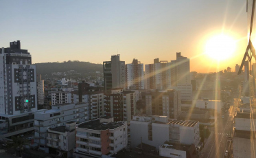 Semana sem chuvas e de muito calor no sul catarinense