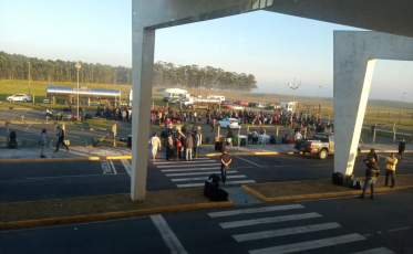 Aeroporto de Jaguaruna registra saída de 1 mil passageiros em dois dias