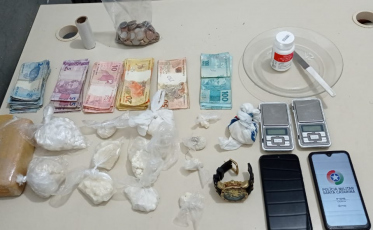 Adolescentes são pegos com 1kg de droga no Pinheirinho