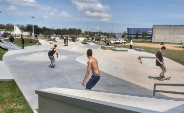 Pista de skate de padrão internacional é inaugurada no Altair Guidi 