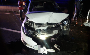 Acidente envolvendo dois carros é registrado em Esplanada