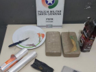 PM apreende dois quilos de crack no Renascer 
