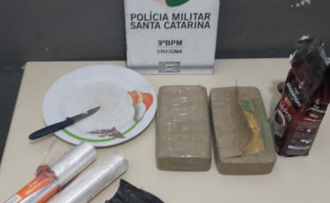 PM apreende dois quilos de crack no Renascer 