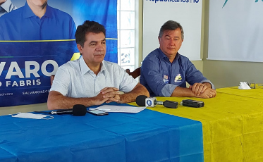 Salvaro vai buscar reuniões com Daniela e Carlos Moisés