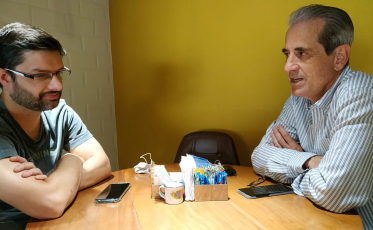 Na semana das eleições, a rotina de Chico Balthazar 