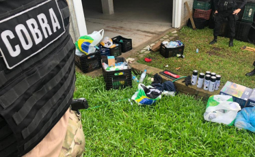 BOPE encontra suposta residência utilizada por assaltantes na transição da fuga (VÍDEO)