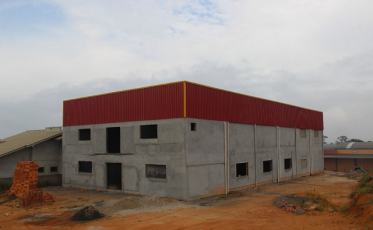 Obras do quartel dos Bombeiros de Morro da Fumaça na reta final