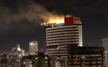 Incêndio é registrado no Metropolitan