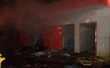 Incêndio é registrado em empresa de Criciúma