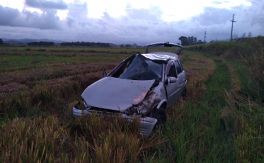 Motorista fica ferido após acidente de trânsito no sul catarinense 