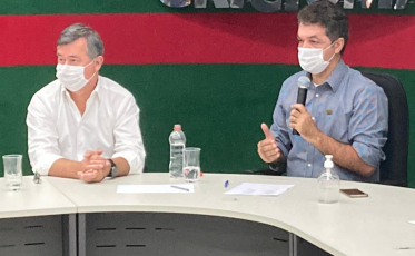 Salvaro e secretários fazem balanço dos 100 dias de governo em 2021 