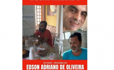 Família procura homem desaparecido