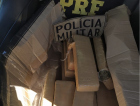 Droga que tinha o Sul do estado como destino é apreendida na BR-101