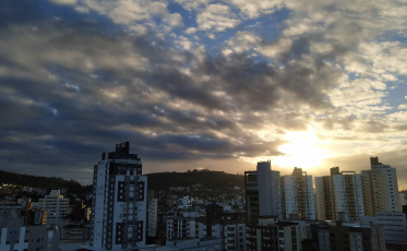 Tempo começa a mudar em Criciúma e região 