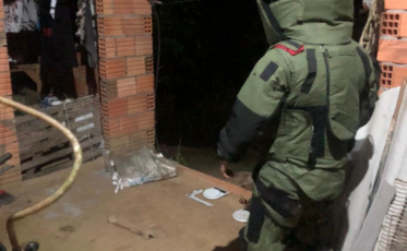 PM encontra mais de 200 explosivos em município do sul de SC