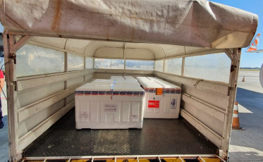 Estado recebe 55,8 mil doses da CoronaVac