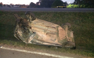 Homem é levado ao hospital após acidente de trânsito em Içara