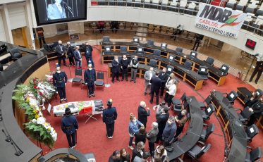 Velório de Casildo Maldaner reúne lideranças de toda Santa Catarina